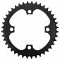 PLATEAU VAE/E-BIKE 4BRA D.104 POUR BOSCH / BROSE / YAMAHA / BAFANG ESJOT 40DTS MONO NOIR ALU 4251516559247