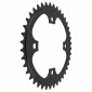 PLATEAU VAE/E-BIKE 4BRA D.104 POUR BOSCH / BROSE / YAMAHA / BAFANG ESJOT 40DTS MONO NOIR ALU 4251516559247