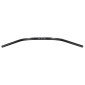 GUIDON MOTO ROUTE DOMINO HRN ALU DIAM 28,5 mm LONG 800 mm HAUT 118 mm NOIR SANS BARRE DE RENFORT 8033900032118