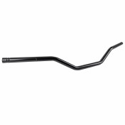 GUIDON MOTO ROUTE TOMMASELLI ACIER DIAM 22 mm LONG 807 mm HAUT 122 mm NOIR SANS BARRE DE RENFORT 8033900035324