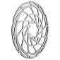DISQUE DE FREIN VTT 6 TROUS NEWTON BRAKCO COMPATIBLE SHIMANO ET AUTRES 160mm ARGENT POUR VAE / E-BIKE AVEC RENFORT SUPPLEMENTAIRE DE 2mm + 6 VIS 3700948233962