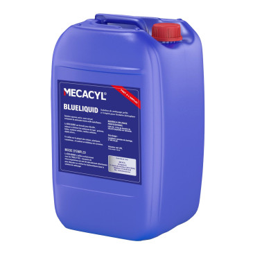 NETTOYANT PROFESSIONNEL MECACYL BLUELIQUID SRBLC+ SOLUTION LIQUIDE SPECIAL FONTAINE BIDON 19L (CONCENTRE A DILUE AVEC DE L'EAU 19L=95L DE SOLUTION) (VENDU A L'UNITE) 3700948288832