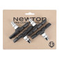 BRAKE PADS FOR MTB- THREADED STUD SYMETRIC- NEWTON 70mm BLACK (2 PAIRS) 3700948045305