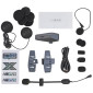 INTERCOM ASMAX S2 BLUETOOTH 5.4 JUSQU’A 8 UTILISATEURS / 3KM PORTEE PILOTE A PILOTE ET 15KM PORTEE TECHNOLOGY MESH