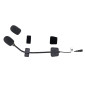 INTERCOM ASMAX OHMI BLUETOOTH 5.4 JUSQU’A 4 UTILISATEURS / 2KM PORTEE PILOTE A PILOTE