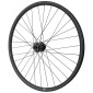 ROUE GRAVEL / ROUTE DISQUE BLOCAGE 700 PULSE 23 DOUBLE PAROI ARRIERE CASSETTE HG-M 11/10/9V MOYEU SHIMANO DEORE M475 DISQUE 6 TROUS TUBELESS READY NOIR JANTE 23C 32 RAYONS -MAX LOAD 150kgs- 3700948307694