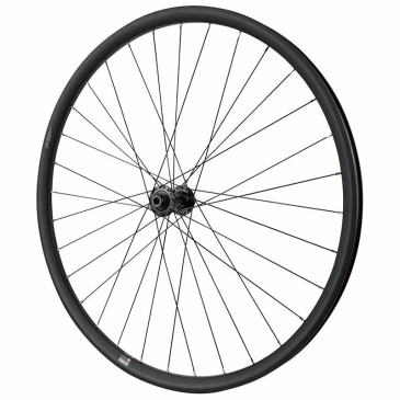ROUE GRAVEL / ROUTE DISQUE 700 PULSE 23 DOUBLE PAROI AVANT MOYEU SHIMANO RS470 GRX CENTERLOCK TUBELESS READY AXE TRAVERSANT 12/100 NOIR JANTE 23C 32 RAYONS -MAX LOAD 150kgs- 3700948307670