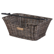 PANIER AVANT / ARRIERE OSIER SYNTHETIQUE BASIL CAPRI FLEX MARRON (31x22x13.5cm) 8715019200090