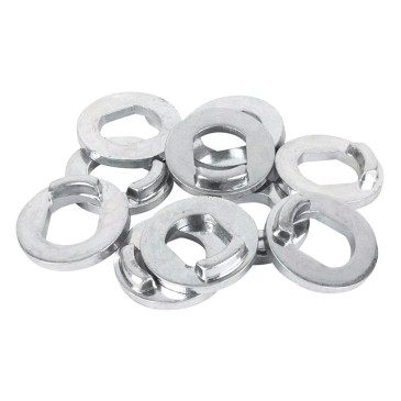 RONDELLE TROTTINETTE PLATE ACIER POUR MOTEUR XIAOMI DIAM 10 (VENDU PAR 10) -SELECTION P2R- 8435764420825