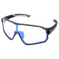 LUNETTES VELO ADULTE VISIONAIR PHOTOCHROMIC MONTURE NOIR / BLEU (VERRES QUI S'ADAPTENT AUTOMATIQUEMENT A LA LUMINOSITE) - INDICE 0 à 3 -SELECTION P2R- 8015431016478