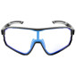 LUNETTES VELO ADULTE VISIONAIR PHOTOCHROMIC MONTURE NOIR / BLEU (VERRES QUI S'ADAPTENT AUTOMATIQUEMENT A LA LUMINOSITE) - INDICE 0 à 3 -SELECTION P2R- 8015431016478