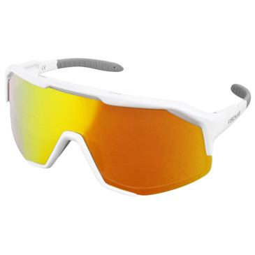 LUNETTES VELO ADULTE VISIONAIR ANTI-BROUILLARD MONTURE BLANC (VERRES REVO RED) - INDICE 0 à 3 -SELECTION P2R- 8015431016454