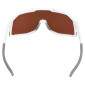 LUNETTES VELO ADULTE VISIONAIR ANTI-BROUILLARD MONTURE BLANC (VERRES REVO RED) - INDICE 0 à 3 -SELECTION P2R- 8015431016454