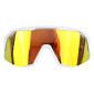 LUNETTES VELO ADULTE VISIONAIR ANTI-BROUILLARD MONTURE BLANC (VERRES REVO RED) - INDICE 0 à 3 -SELECTION P2R- 8015431016454