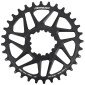 PLATEAU VTT DIRECT MOUNT POUR SRAM SX-NX-GX STRONGLIGHT MONO ALU NOIR 32DTS - EPAISSEUR 3mm 12V. 3700223725250