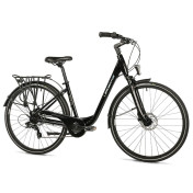 VELO MUSCULAIRE CITY BIKE 28 LEADER FOX REGION 2025 MIXTE NOIR 7V CADRE ALU 17 POUCES (TAILLE ADULTE 165 à 173 cm) 8592826102799