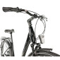 VELO MUSCULAIRE CITY BIKE 28 LEADER FOX REGION 2025 FEMME NOIR 7V CADRE ALU 19 POUCES (TAILLE ADULTE 175 à 183 cm) 8592826102102