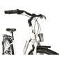 VELO MUSCULAIRE CITY BIKE 28 LEADER FOX REGION 2025 MIXTE BLANC 7V CADRE ALU 17 POUCES (TAILLE ADULTE 165 à 173 cm) 8592826101280