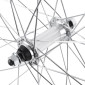 ROUE VTT PATIN 27.5" ER10 AVANT MOYEU ALU AXE PLEIN (VENDU AVEC ECROU M9) JANTE 19C NOIR 36 RAYONS ARGENT 3660429044244