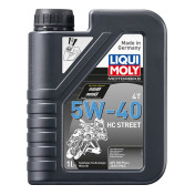 HUILE MOTEUR 4 TEMPS LIQUI MOLY MOTO HC STREET 4T 5W40 (1 L) SYNTHETIQUE 4100420207501