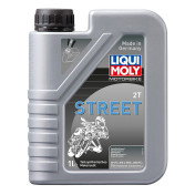 HUILE MOTEUR 2 TEMPS LIQUI MOLY MOTO STREET 2T (1 L) SEMI-SYNTHETIQUE 4100420015045