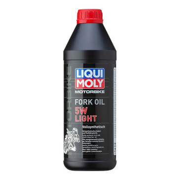 HUILE DE FOURCHE/SUSPENSION LIQUI MOLY 5W FORK OIL LIGHT (1 L) 4100420027161