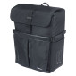 SACOCHE ARRIERE VELO LATERALE SAC BANDOULIERE BASIL MOVE COMMUTER NOIR DROIT/GAUCHE 15L FIXATION MIK STUDS POUR PORTE BAGAGE 8715019184284