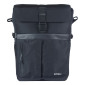SACOCHE ARRIERE VELO LATERALE SAC BANDOULIERE BASIL MOVE COMMUTER NOIR DROIT/GAUCHE 15L FIXATION MIK STUDS POUR PORTE BAGAGE 8715019184284