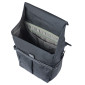SACOCHE ARRIERE VELO LATERALE SAC BANDOULIERE BASIL MOVE COMMUTER NOIR DROIT/GAUCHE 15L FIXATION MIK STUDS POUR PORTE BAGAGE 8715019184284