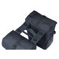 SACOCHE ARRIERE VELO DOUBLE BASIL MOVE 30L NOIR FIXATION MIK 2.0 INCLUS 8715019184321