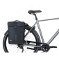 SACOCHE ARRIERE VELO DOUBLE BASIL MOVE 30L NOIR FIXATION MIK 2.0 INCLUS 8715019184321