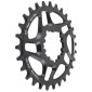 PLATEAU VTT DIRECT MOUNT POUR SRAM SX-NX-GX STRONGLIGHT MONO ALU NOIR 28DTS - EPAISSEUR 3mm 12V. 3700223725236