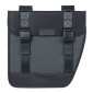 SACOCHE ARRIERE VELO DOUBLE BASIL TOUR 28L NOIR (29,5x14x29,5cm) FIXATION PORTE BAGAGE 8715019182082