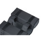 SACOCHE ARRIERE VELO DOUBLE BASIL TOUR 28L NOIR (29,5x14x29,5cm) FIXATION PORTE BAGAGE 8715019182082