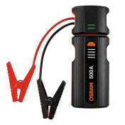 BOOSTER DE DEMARRAGE BATTERIE MOTO/MAXISCOOTER/VOITURE OSRAM BATTERY JUMPSTART 500 (12V, 6000 mAh) FONCTION BOOST POUR BATTERIE COMPLETEMENT DECHARGEES ET BATTERIE EXTERNE 4062172408196