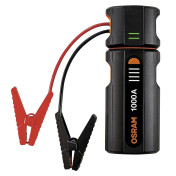 BOOSTER DE DEMARRAGE BATTERIE MOTO/MAXISCOOTER/VOITURE OSRAM BATTERY JUMPSTART 1000 (12V, 8000 mAh) FONCTION BOOST POUR BATTERIE COMPLETEMENT DECHARGEES ET BATTERIE EXTERNE 4062172408219