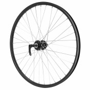 WHEEL FOR MTB- 26" P2R DISC 6 HOLES- REAR -ALUMINIUM- BLACK- DOUBLE-WALLED-36 HOLES ALUMINIUM HUB FOR DISC-FREEWHEEL 7/6 Speed 0000000026819