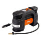 COMPRESSEUR / GONFLEUR UNIVERSEL MULTIFONCTIONS TYRE INFLATE 830 (12V) (FONCTION ECLAIRAGE, BATTERIE DE SECOURS) (INCLUS SUPPORT POUR VELO) CHARGEMENT USB -OSRAM- 4062172294492