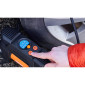 COMPRESSEUR / GONFLEUR UNIVERSEL MULTIFONCTIONS TYRE INFLATE 830 (12V) (FONCTION ECLAIRAGE, BATTERIE DE SECOURS) (INCLUS SUPPORT POUR VELO) CHARGEMENT USB -OSRAM- 4062172294492