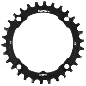 PLATEAU VTT 4BRA D.104 POUR SUNRACE 30DTS TRIPLE MILIEU NOIR ALU COMPATIBLE AUTRES MARQUES NARROW WIDE 4710944267396