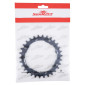 PLATEAU VTT 4BRA D.104 POUR SUNRACE 30DTS MONO NOIR ALU COMPATIBLE AUTRES MARQUES NARROW WIDE 4710944267396