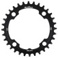 PLATEAU VTT 4BRA D.104 POUR SUNRACE 32DTS TRIPLE MILIEU NOIR ALU COMPATIBLE AUTRES MARQUES NARROW WIDE 4710944267402