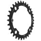 PLATEAU VTT 4BRA D.104 POUR SUNRACE 32DTS TRIPLE MILIEU NOIR ALU COMPATIBLE AUTRES MARQUES NARROW WIDE 4710944267402