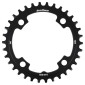 PLATEAU VTT 4BRA D.104 POUR SUNRACE 34DTS MONO NOIR ALU COMPATIBLE AUTRES MARQUES NARROW WIDE 4710944267419