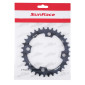 PLATEAU VTT 4BRA D.104 POUR SUNRACE 34DTS MONO NOIR ALU COMPATIBLE AUTRES MARQUES NARROW WIDE 4710944267419