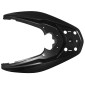 CARROSSERIE/CARENAGE MAXISCOOTER ADAPTABLE HONDA 125 PCX 2014>2017 BLANC BRILLANT/NOIR MAT (KIT 10 PIECES) -P2R- 3700948195239