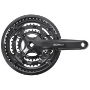 PEDALIER VTT SUNRACE 7/8V. FCM2B ALU NOIR 170mm 48-38-28 AVEC PARE CHAINE - BOITIER 122mm 4710944228106