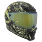 CASQUE INTEGRAL MPH BLADE COBRA DOUBLE ECRANS NOIR MAT/OR S (ECE 22.06)