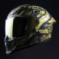 CASQUE INTEGRAL MPH BLADE COBRA DOUBLE ECRANS NOIR MAT/OR S (ECE 22.06)