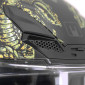 CASQUE INTEGRAL MPH BLADE COBRA DOUBLE ECRANS NOIR MAT/OR XL (ECE 22.06)